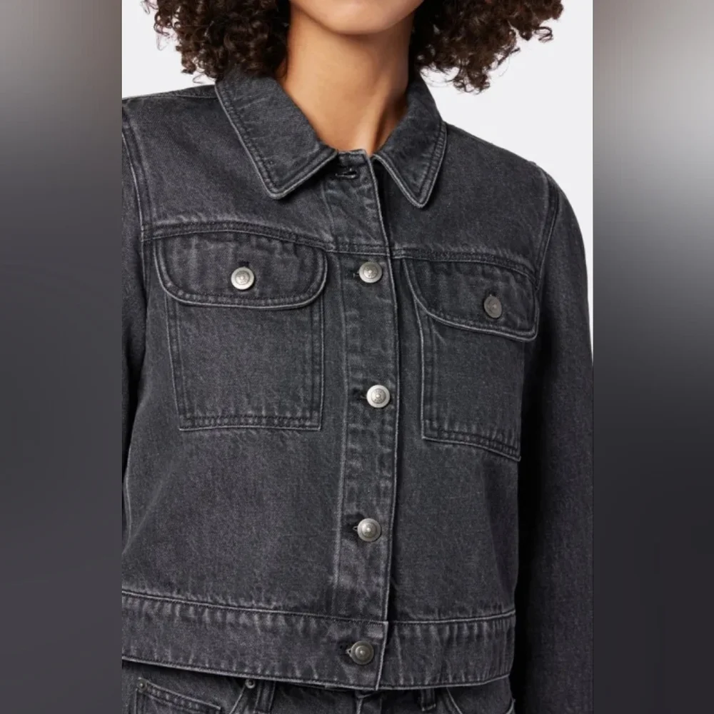 NEW JOIE | $248 Aubryn Denim Jacket - Picture 3 of 5